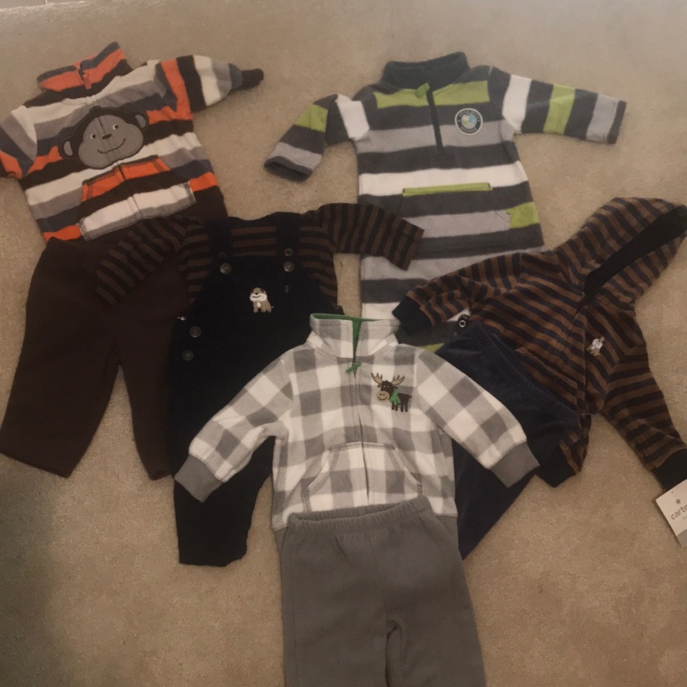 Baby boy lot of five outfits